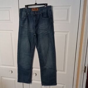 Relaxed Fit Denim Jeans for Men